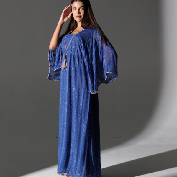 Royal Blue Kaftan