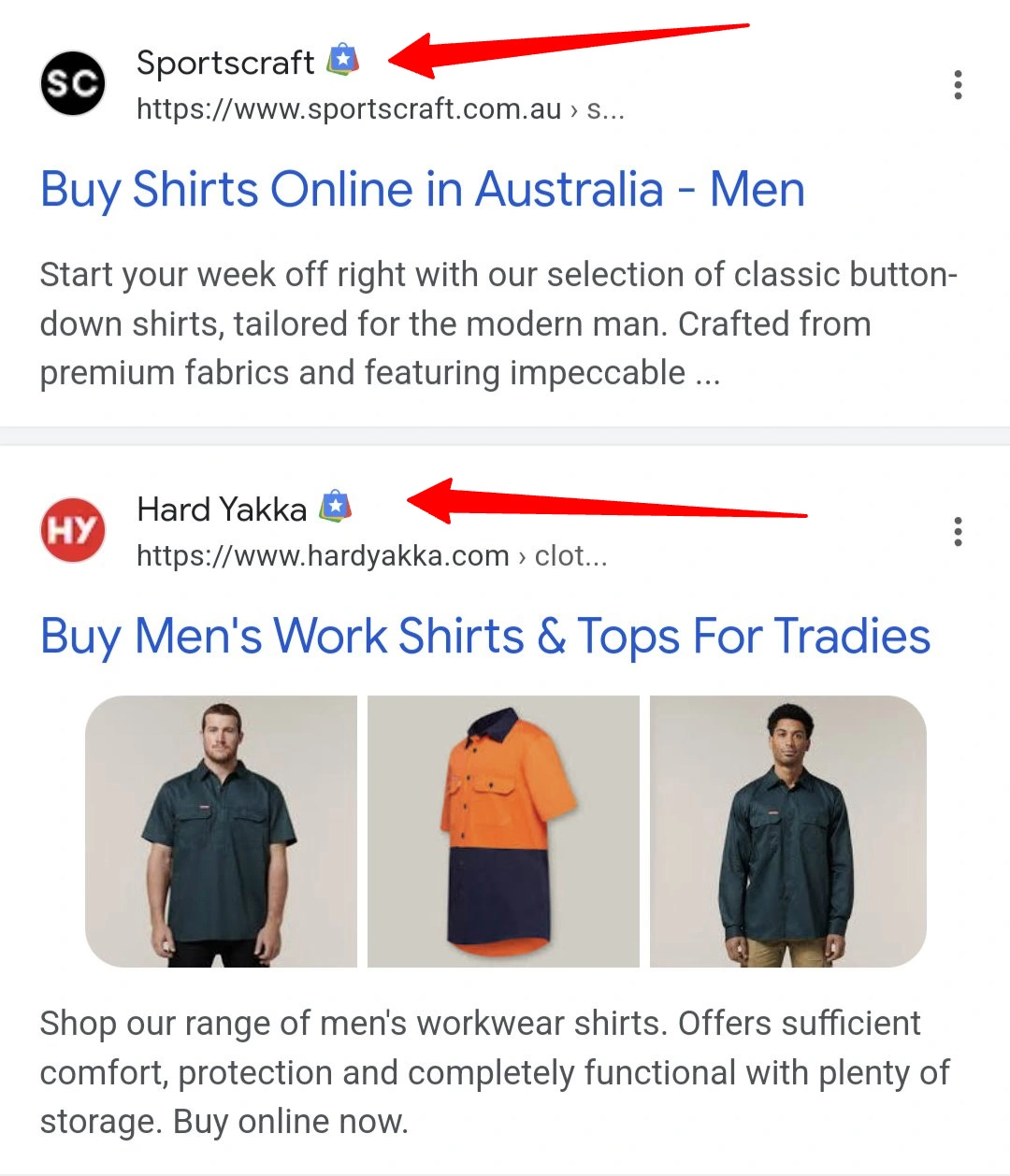 Google top quality store badge